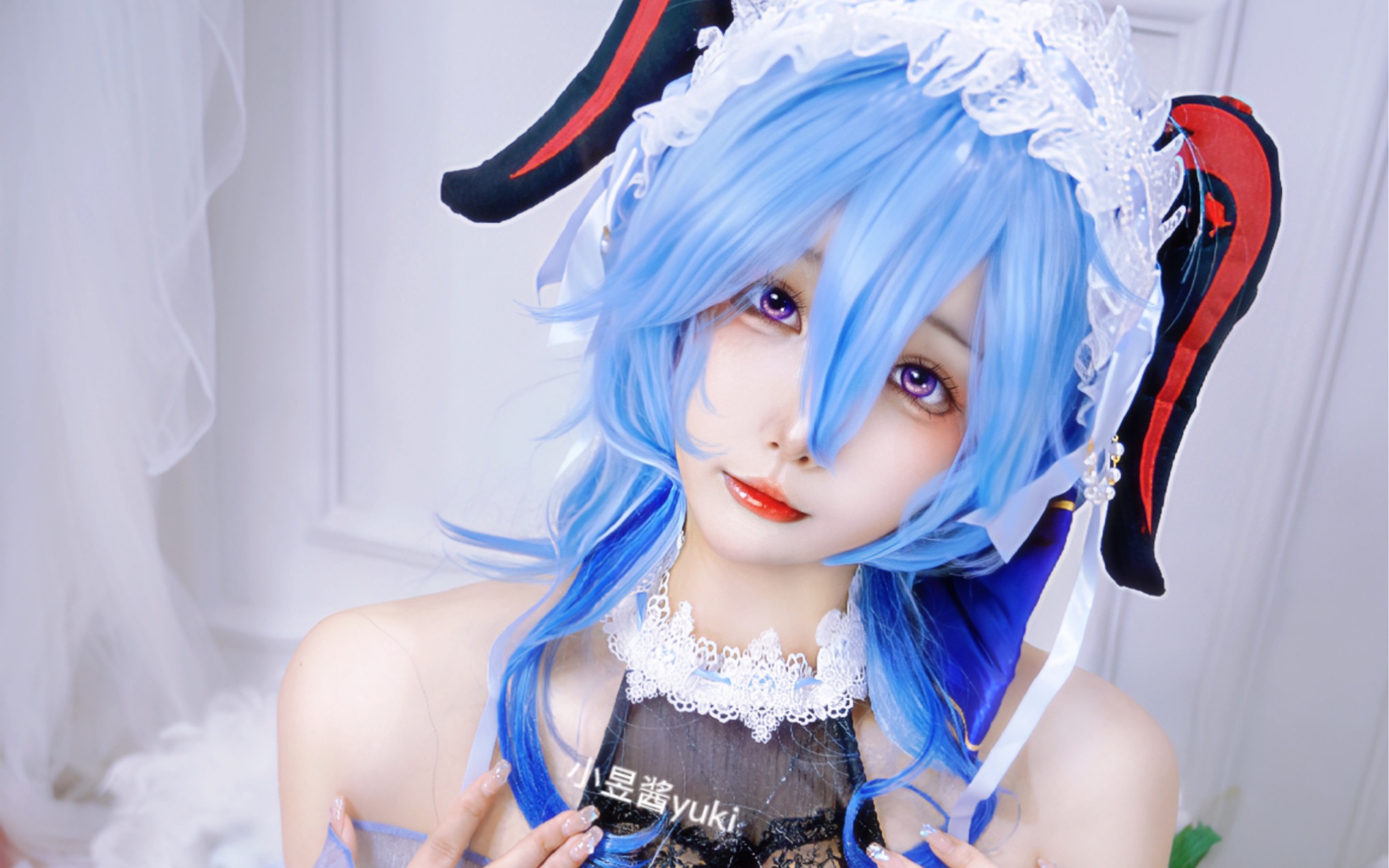 「甘雨cos」椰羊女仆