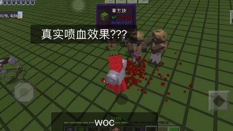 我的世界minecraft 指令 超震撼流血特效 稳定 打击感强 手感好 优化棒 哔哩哔哩 Bilibili