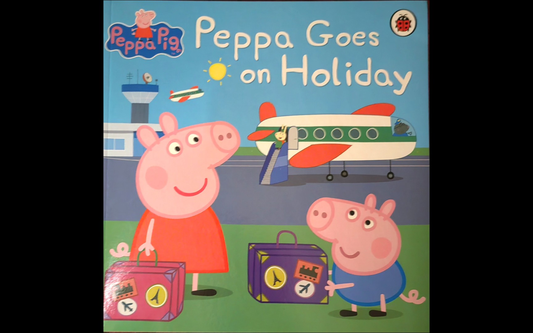 爸爸的英文睡前故事 peppa goes on holiday哔哩哔哩bilibili