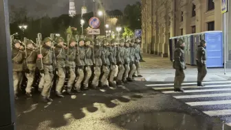 2025红场阅兵各方阵退场