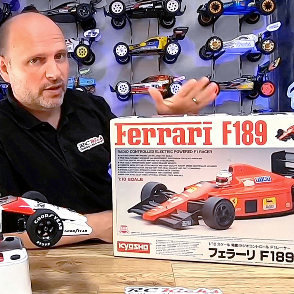 RCKicks/合辑】京商RC·30年前的法拉利F189方程式·开箱制作「Ferrari