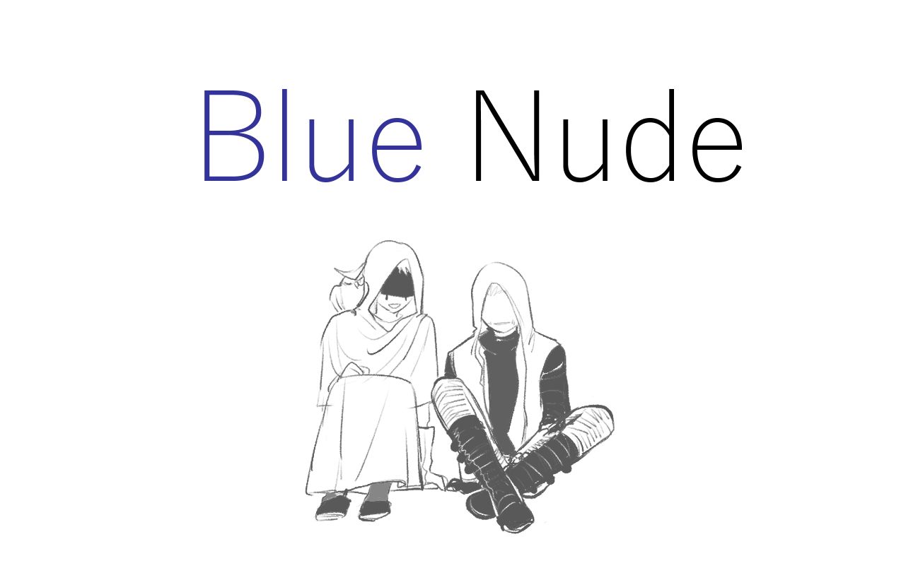 【佣占|手书】Blue Nude哔哩哔哩bilibili