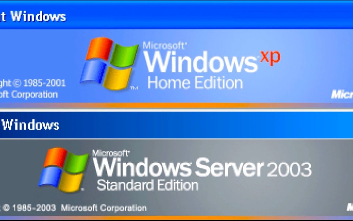 Windows XP 升级到 Server 2003?哔哩哔哩bilibili