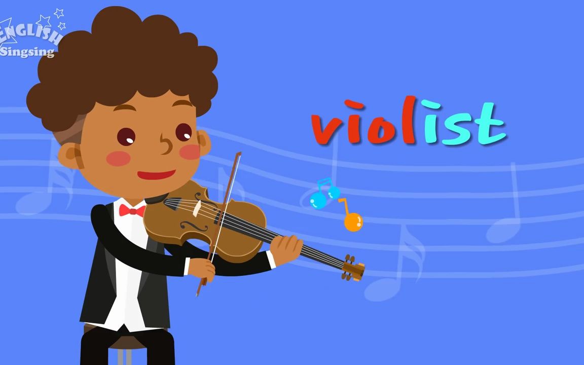 [图]Kids vocabulary - Musical Instruments - Orchestra instrument -