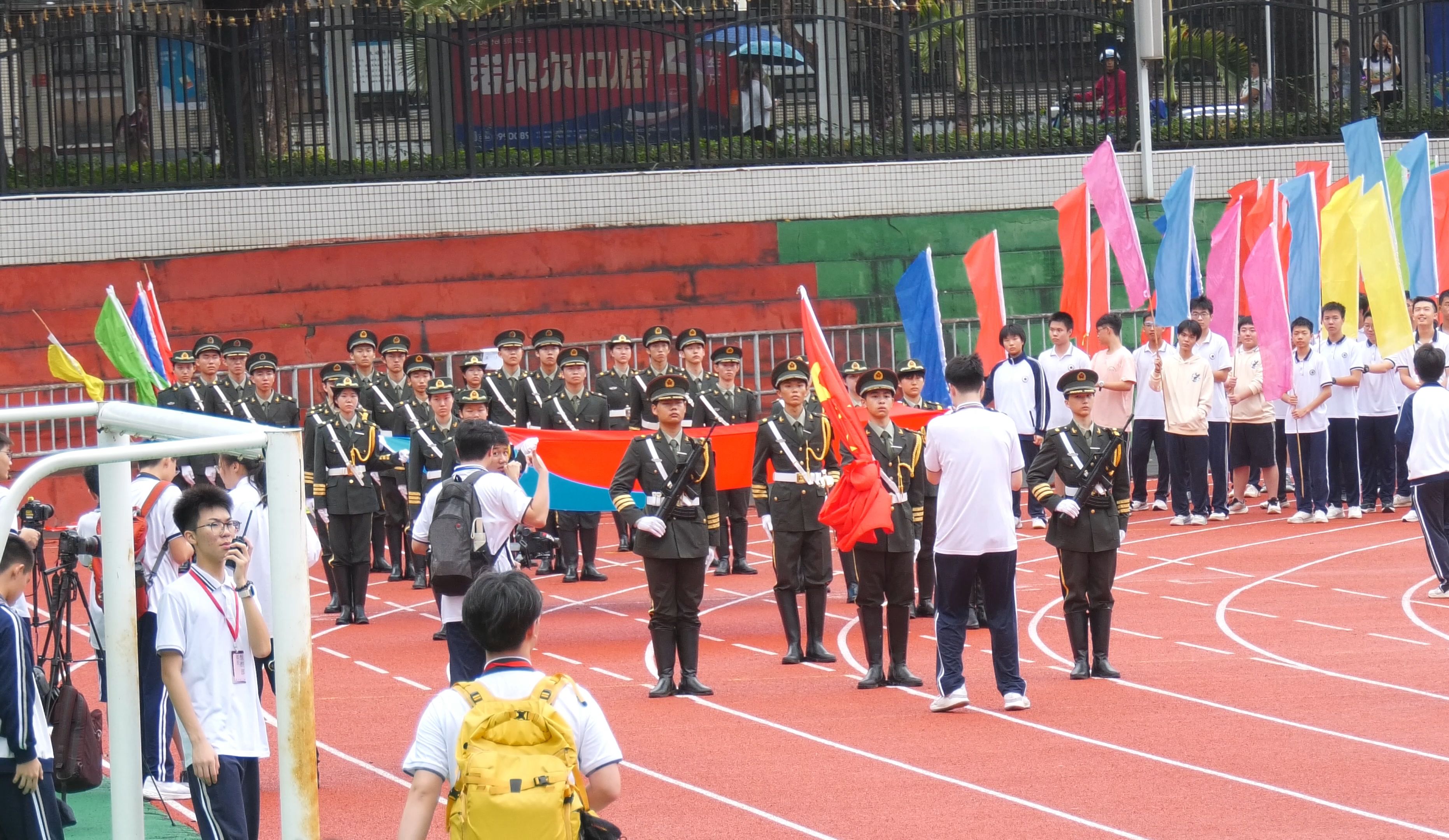 珠海市第二中学第44届校运会开幕式表演全程回放哔哩哔哩bilibili