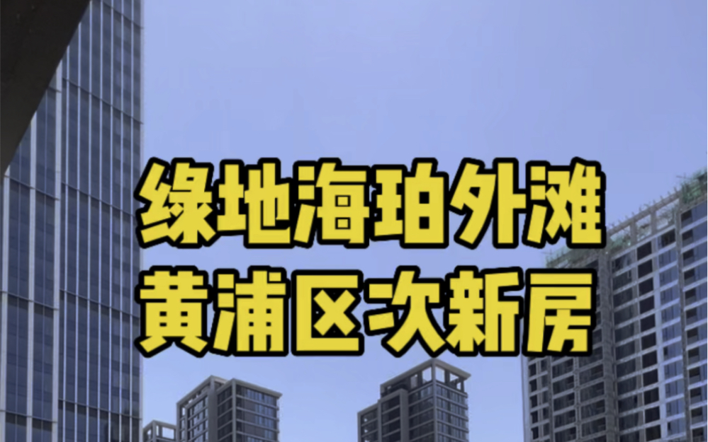 黄浦区次新房 绿地海珀外滩二期 225平方4房2厅3卫 董家渡金融城#黄浦区#次新房#绿地海珀外滩#绿城黄浦湾#柳哥看房哔哩哔哩bilibili