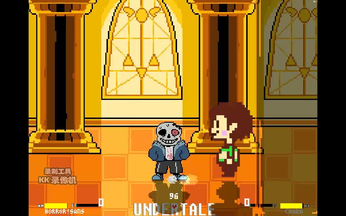 [重投】[mugen] horror sans vs chara