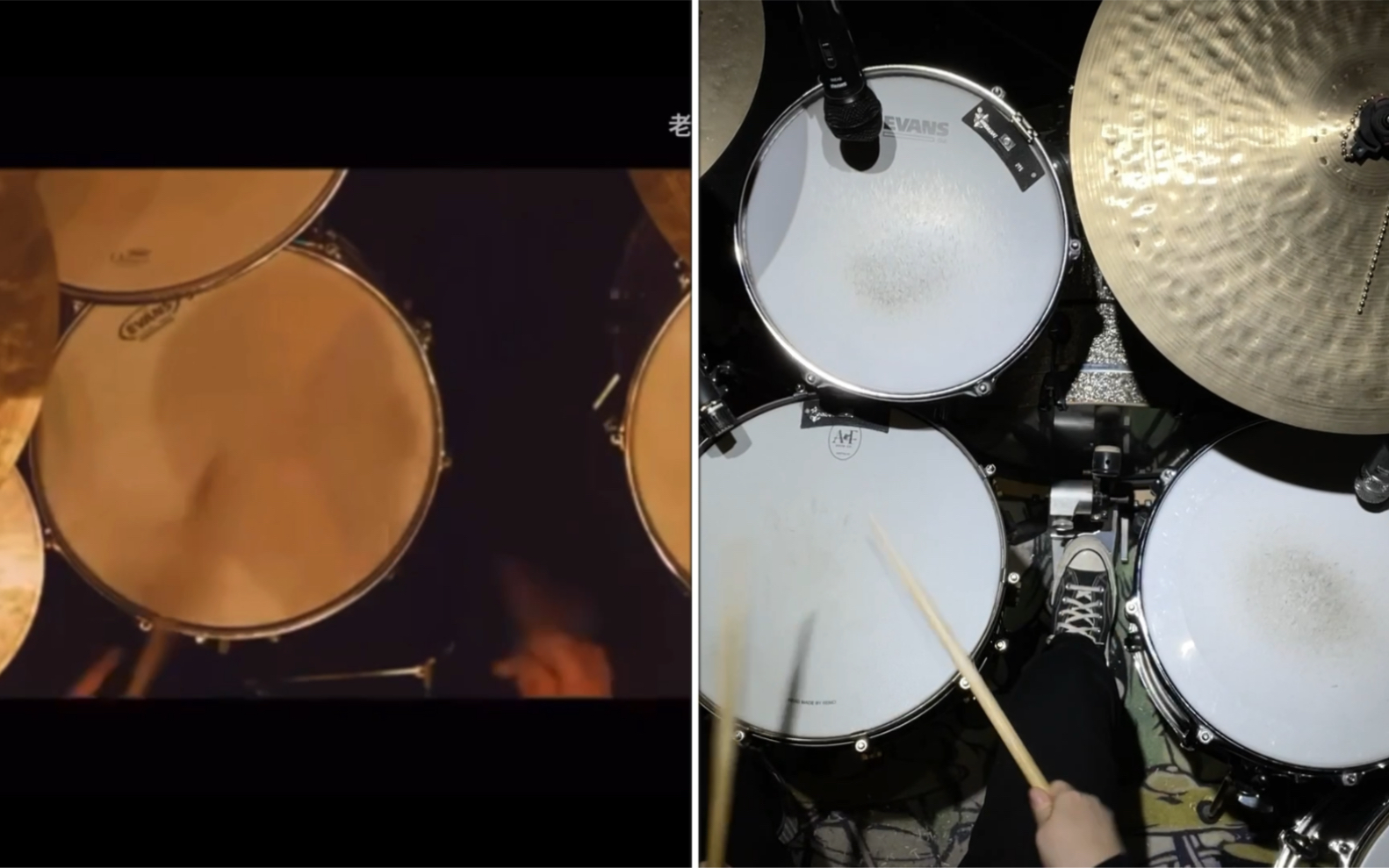 架子鼓爵士乐jazz爆裂鼓手大乐队片段caravan