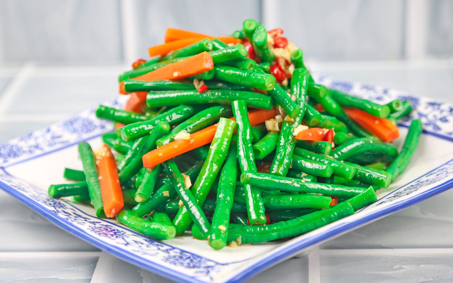 饭店蒜泥豆角为啥那么好吃?