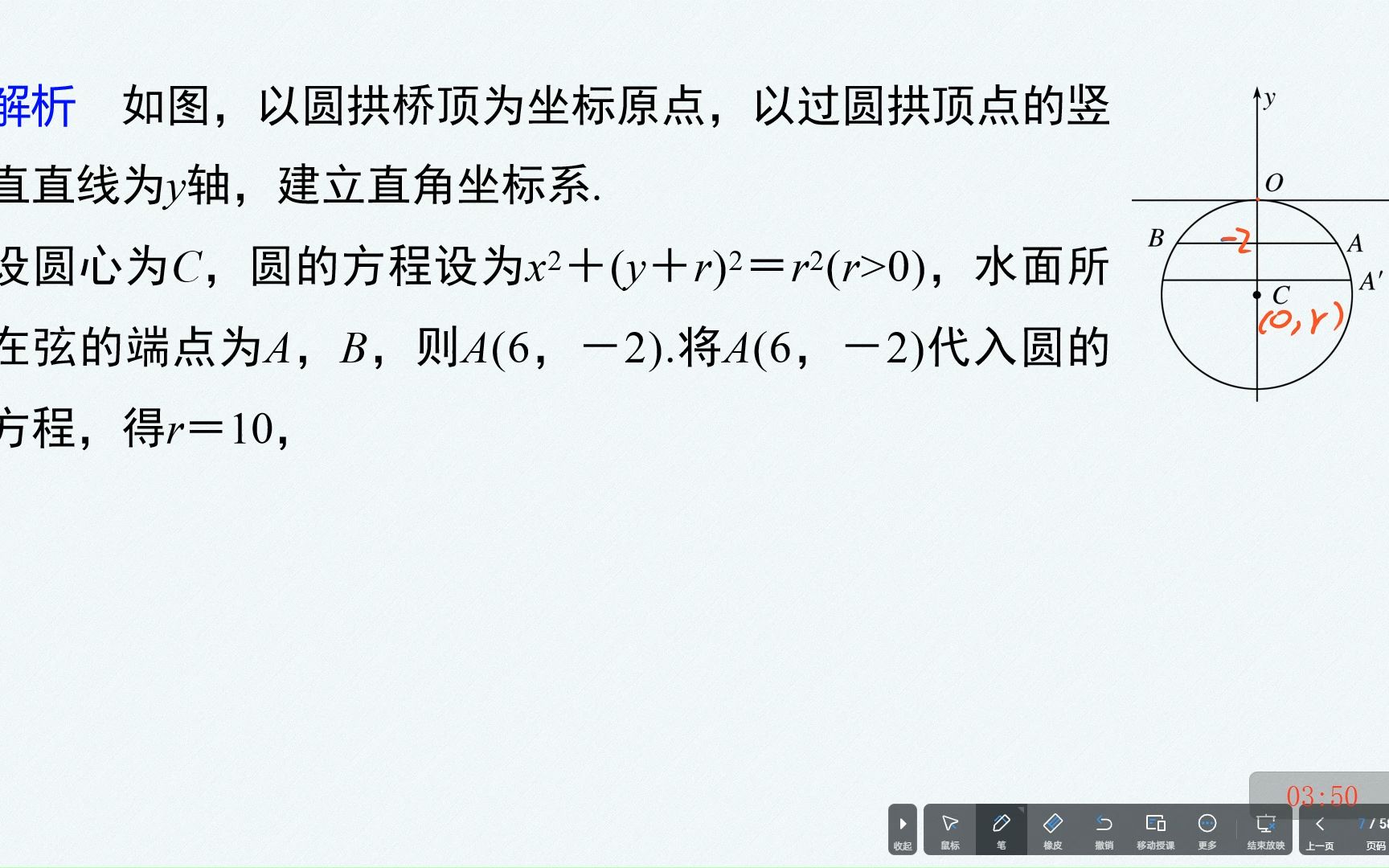 [图]2.5.1直线与圆的方程的实际应用