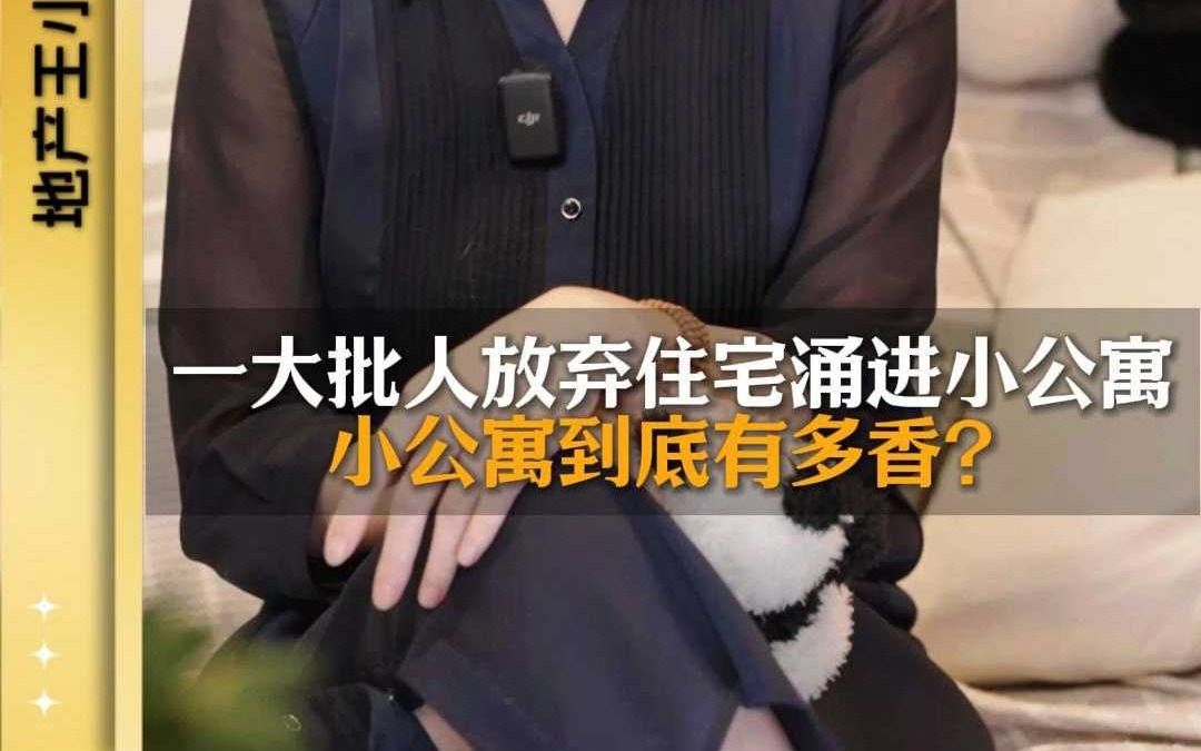 一大批人放弃住宅涌进小公寓,小公寓到底有多香?哔哩哔哩bilibili