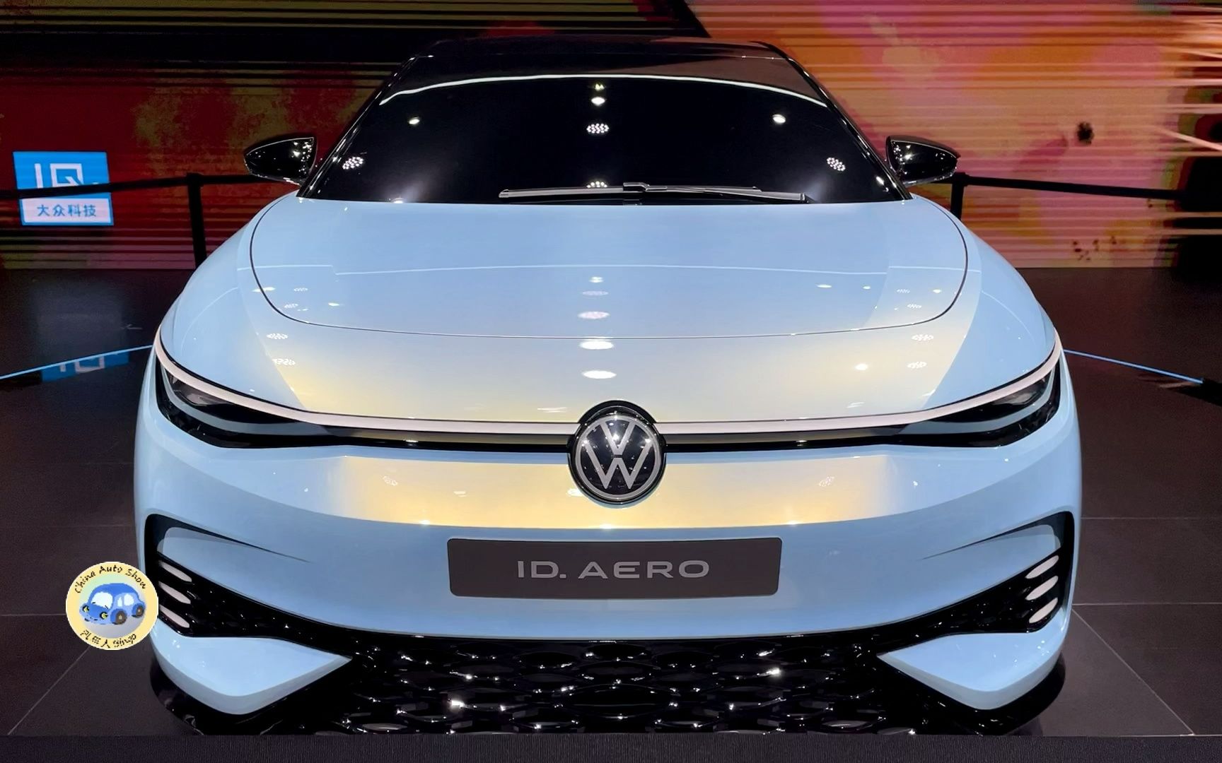 全新大众id. aero概念车亮相,这颜值太帅了!