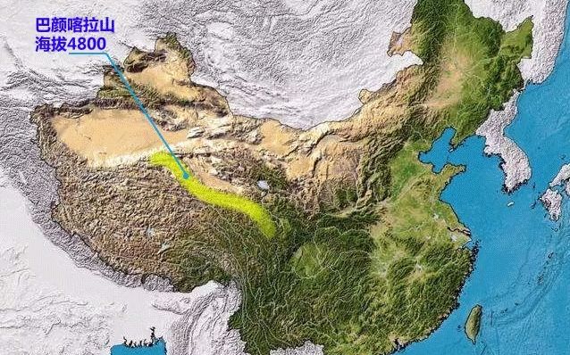 [图]中国山脉海拔