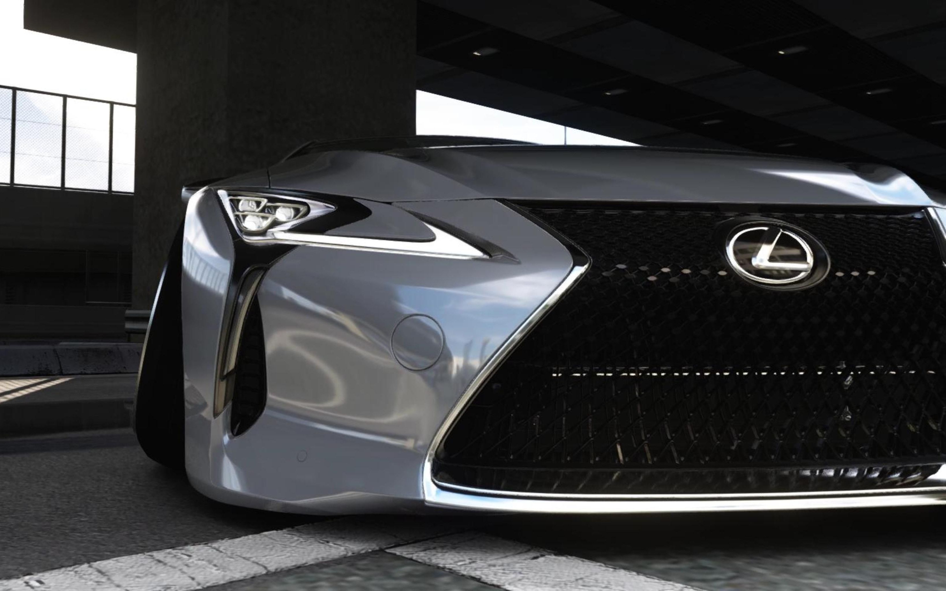 神力科莎-lc500h低趴姿态鉴赏