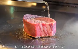 Download Video: 被称为牛肉中的爱马仕的和牛，一块A5级别的和牛就卖到两千元以上