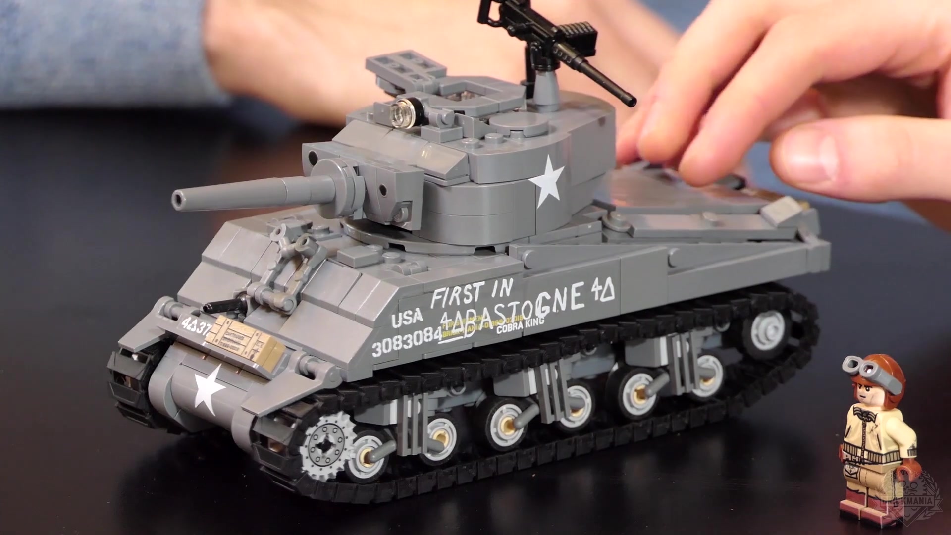 【拼砌大师】「brickmania03"酱爆"谢尔曼」大名鼎鼎的"jumbo"m4a3