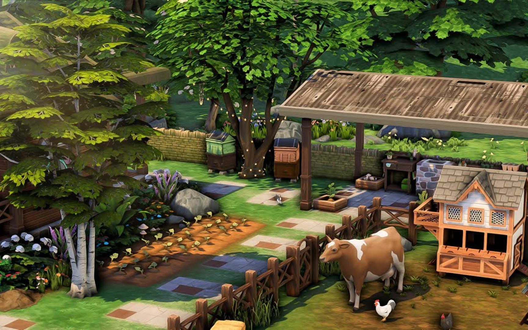 「阿水搬运」贝格利亨福德小农场 98 | 模拟人生4 | 治愈放松 | 速