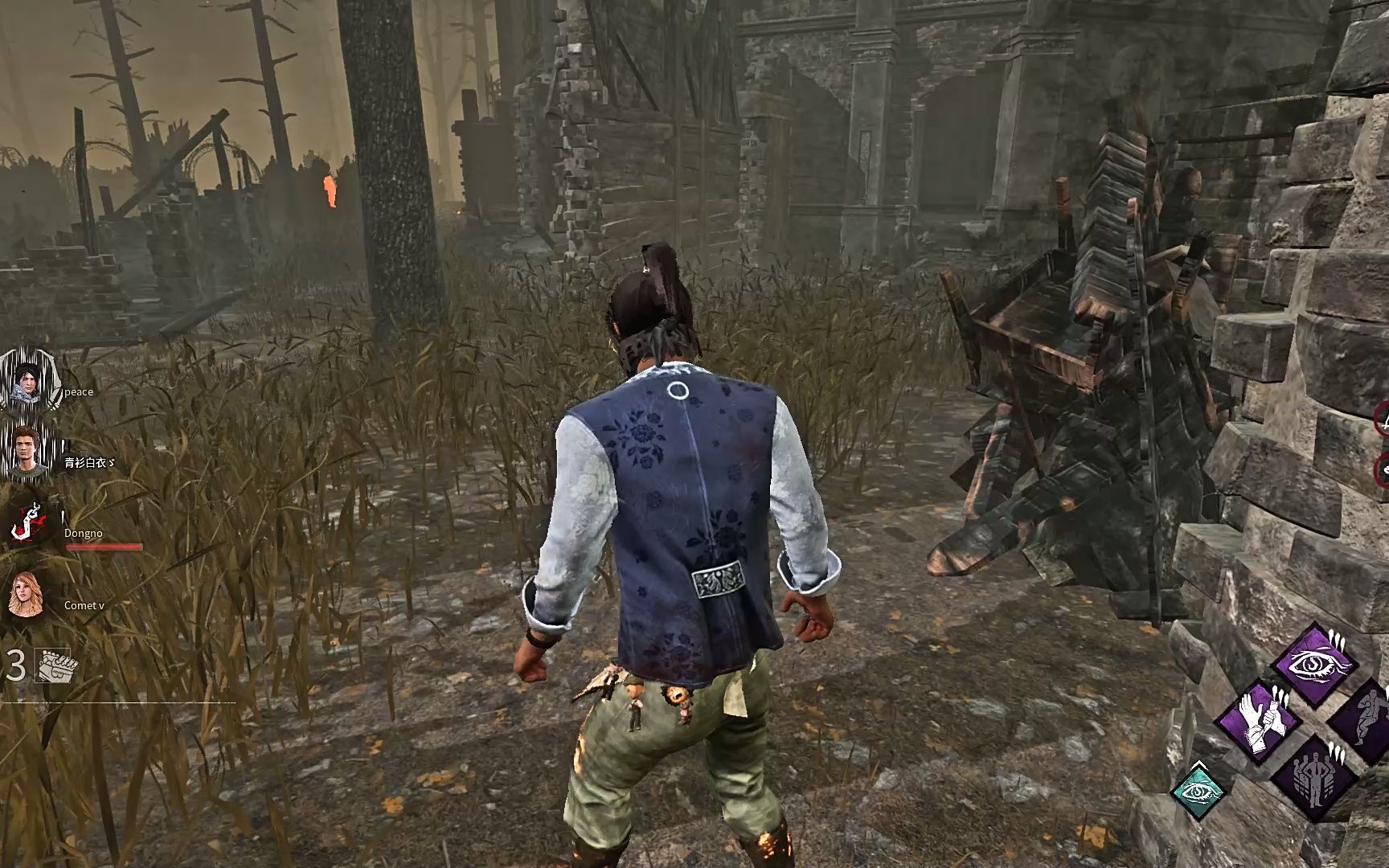 活动作品黎明杀机韩服单排朴杰克大战老杨的千层套路