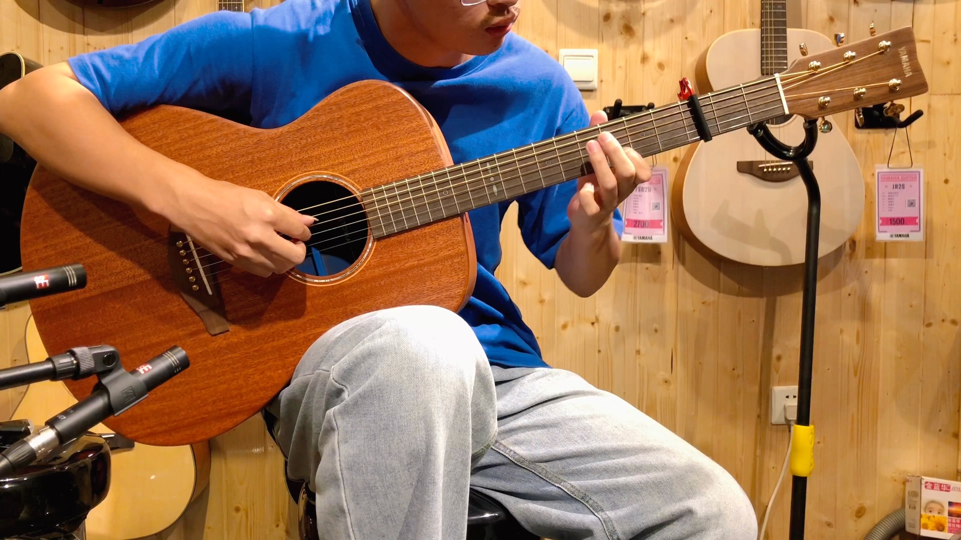 雅马哈storiaii吉他指弹音色