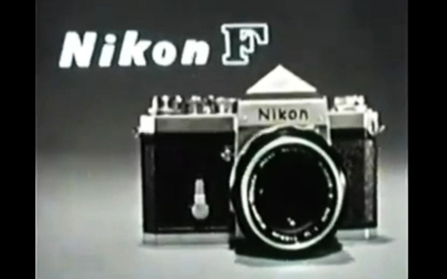 1950s1960s 尼康(NIKON)胶片单反相机 F 电视广告 CM 30s哔哩哔哩bilibili