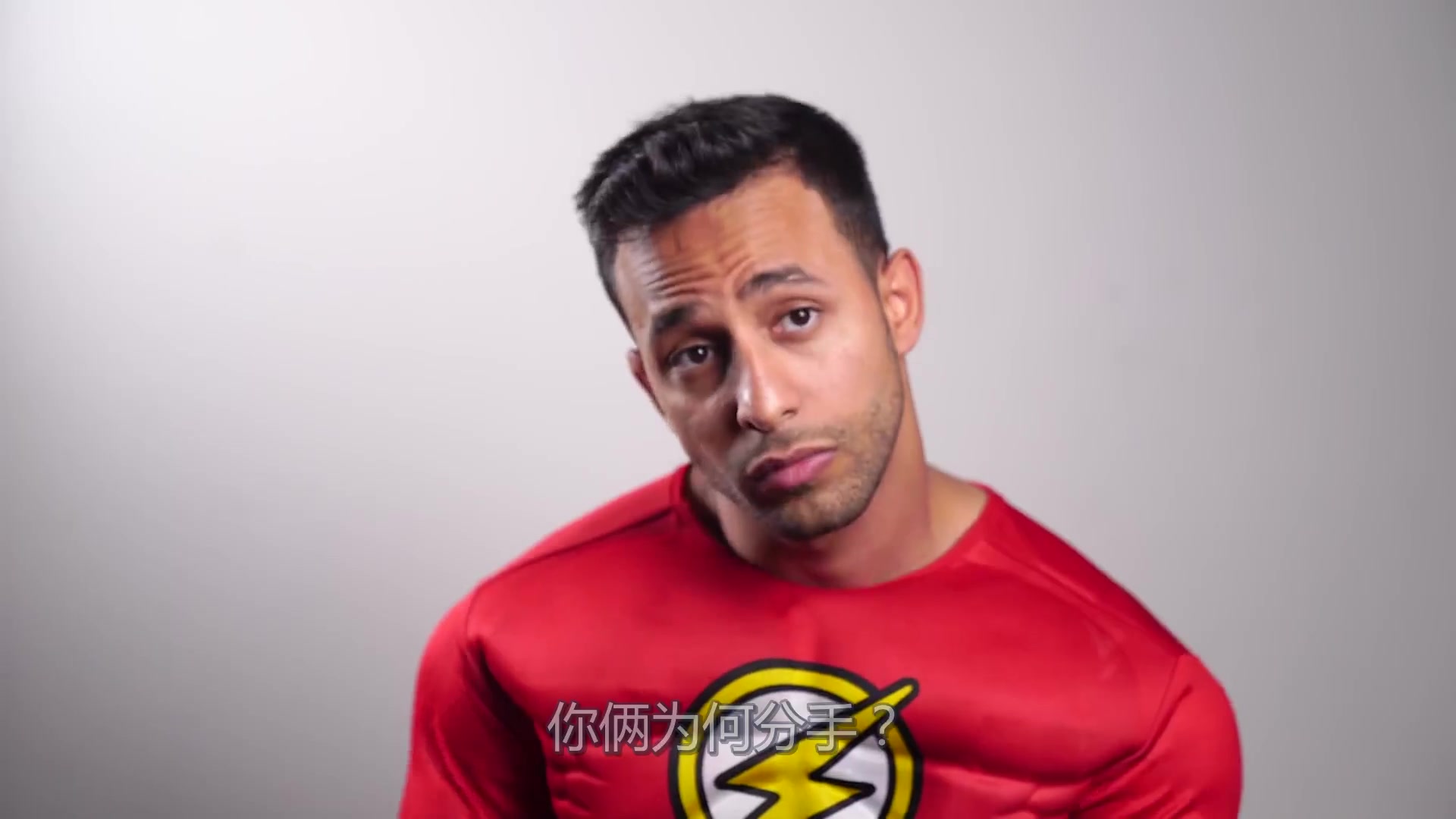 【自制渣翻】【 anwar jibawi】采访闪电侠