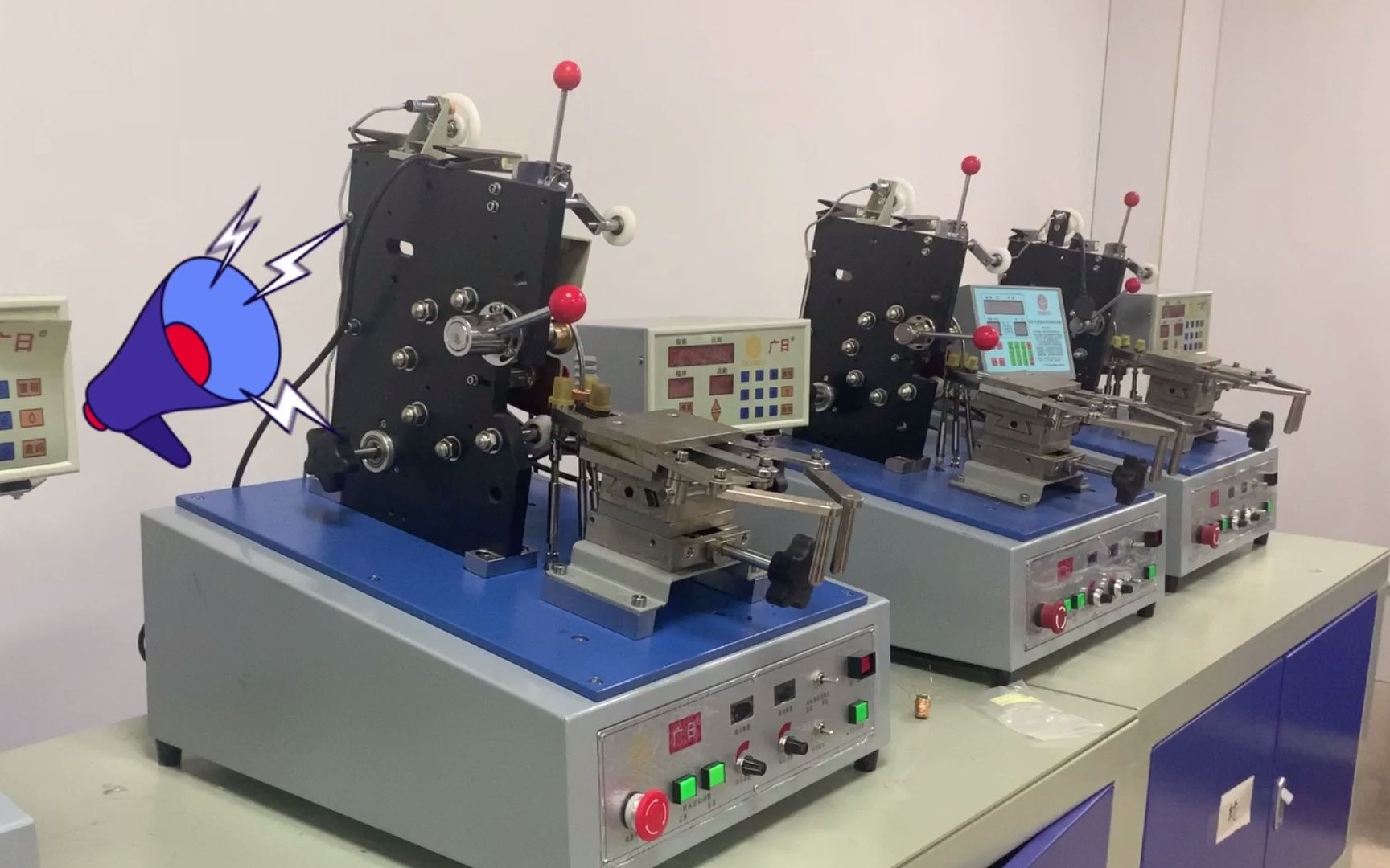 广日绕线机工厂实拍精准高效欢迎来电订购