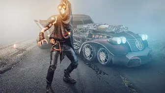 魔幻效果合成 下载素材动手试试吧