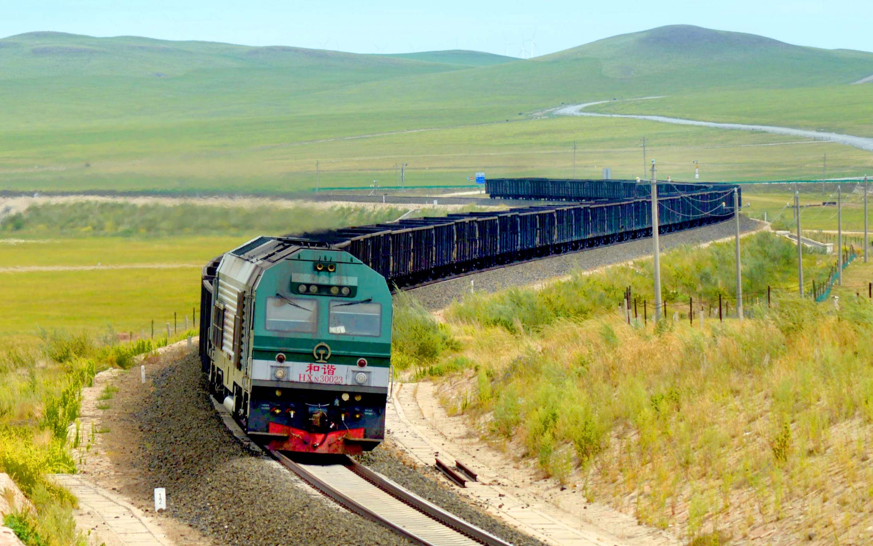 锡乌铁路这里是沈局hxn3又开辟一条新线路再见df8b
