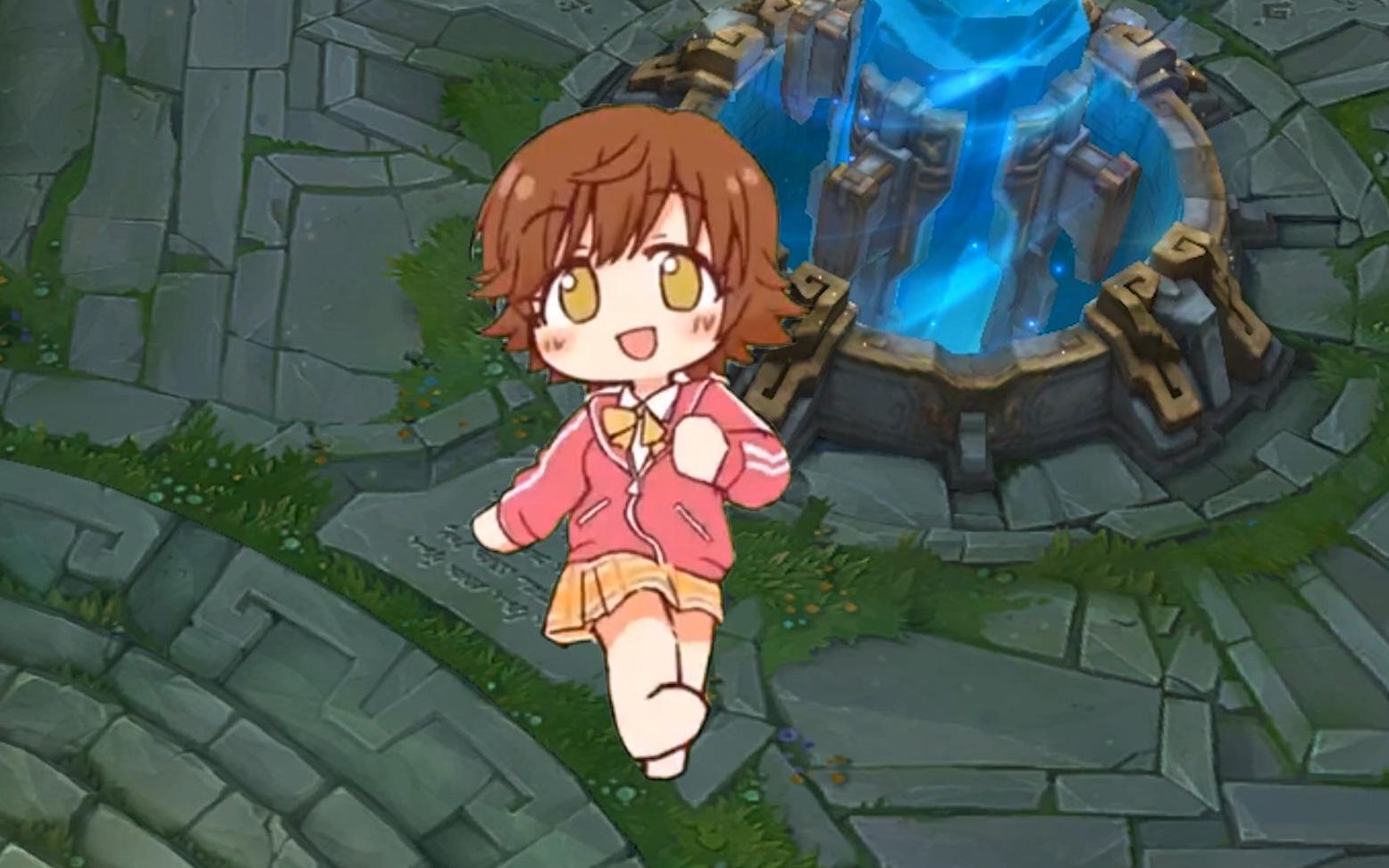 在召唤师峡谷散步的本田未央