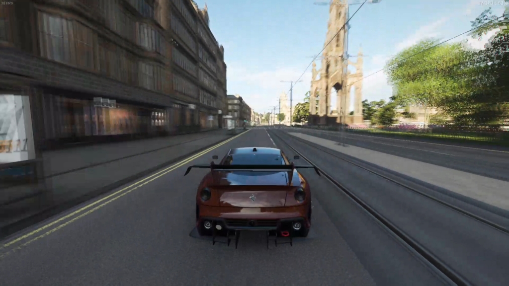 地平线4 法拉利599xxe 环岛赛