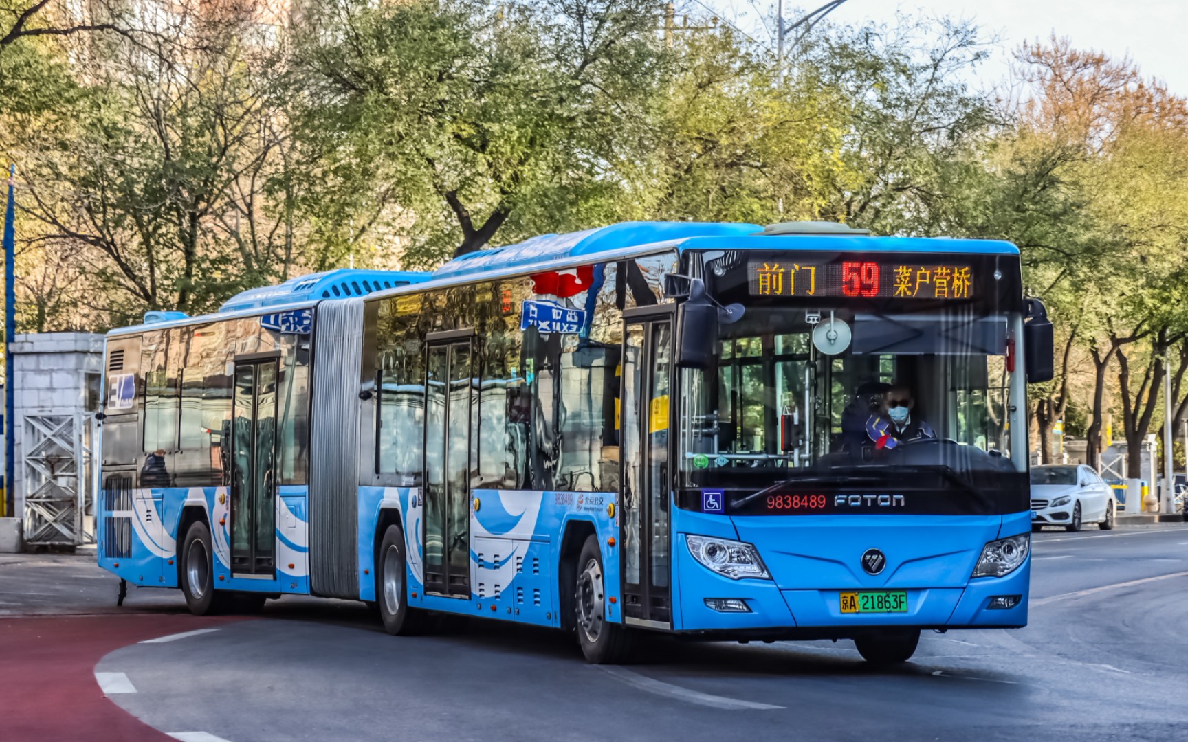 『换车后纪念』【北京公交pov-49】59路菜户营桥-前门-菜户营桥双向