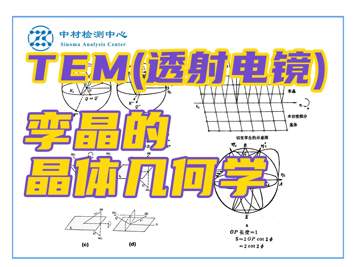 tem測試(透射電鏡)基礎知識——孿晶的晶體學