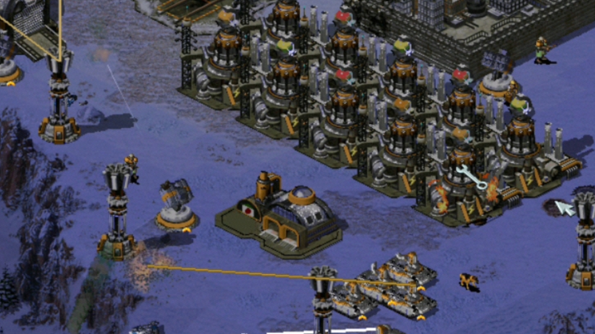 【ra2】如果进行苏联战役07的钢铁长城日本阵营