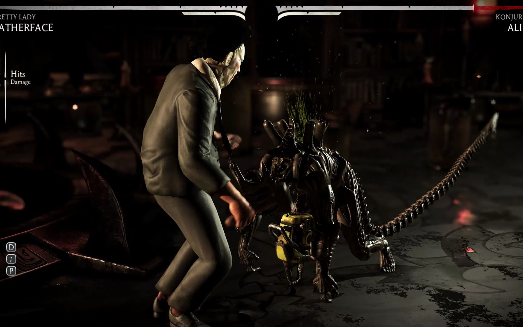 【真人快打x】皮脸fatality及x-ray