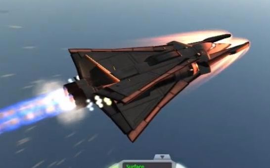 【坎巴拉太空计划】x翼ssto纯原版空天飞机