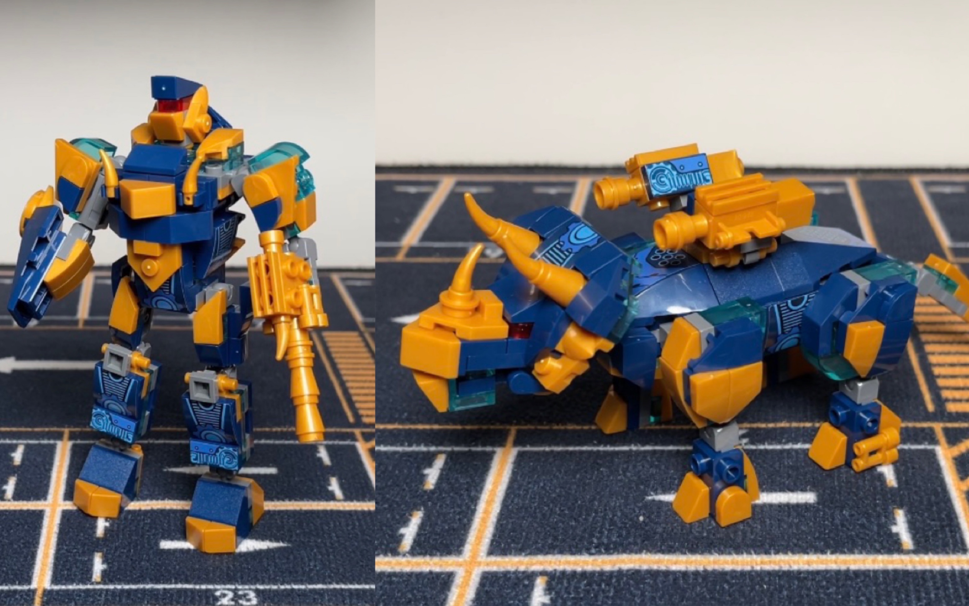 奥迪双钻 维思积木 脉冲三角龙