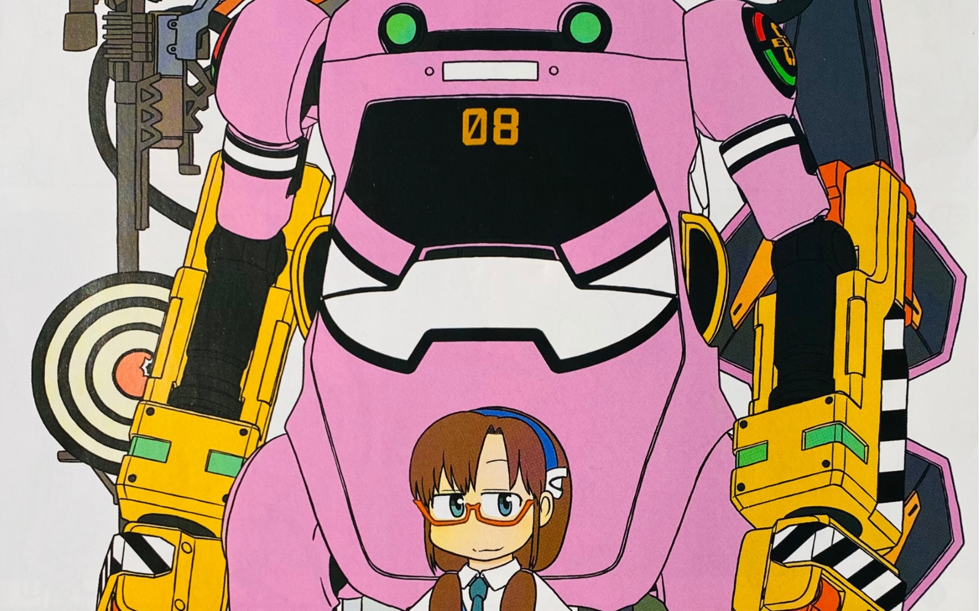 mechatrowego 联名新世纪福音战士八号机 |拼装模型|素组|新世纪福音