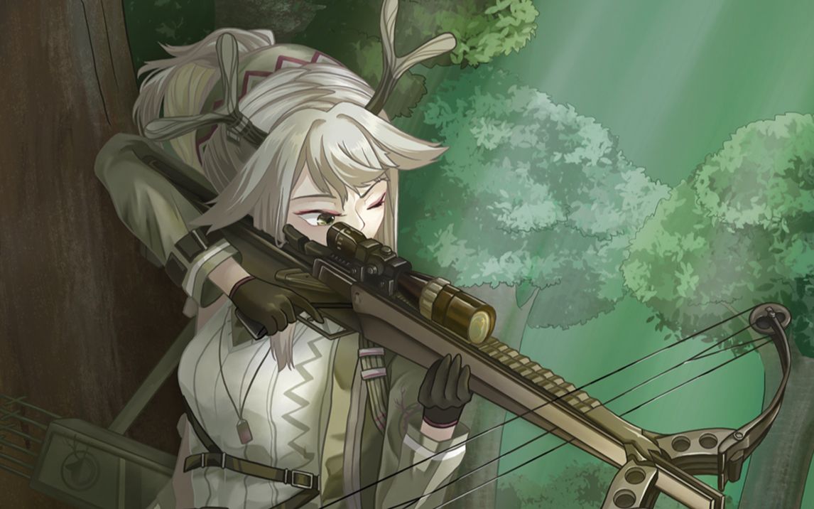 【procreate绘画过程】守林人同人#明日方舟