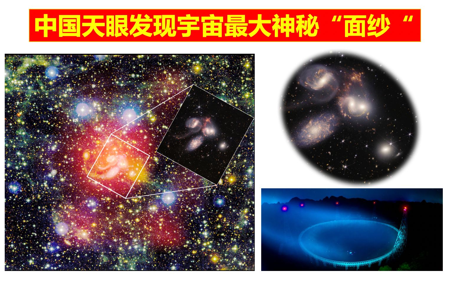 中国天眼发现宇宙最大神秘"面纱"