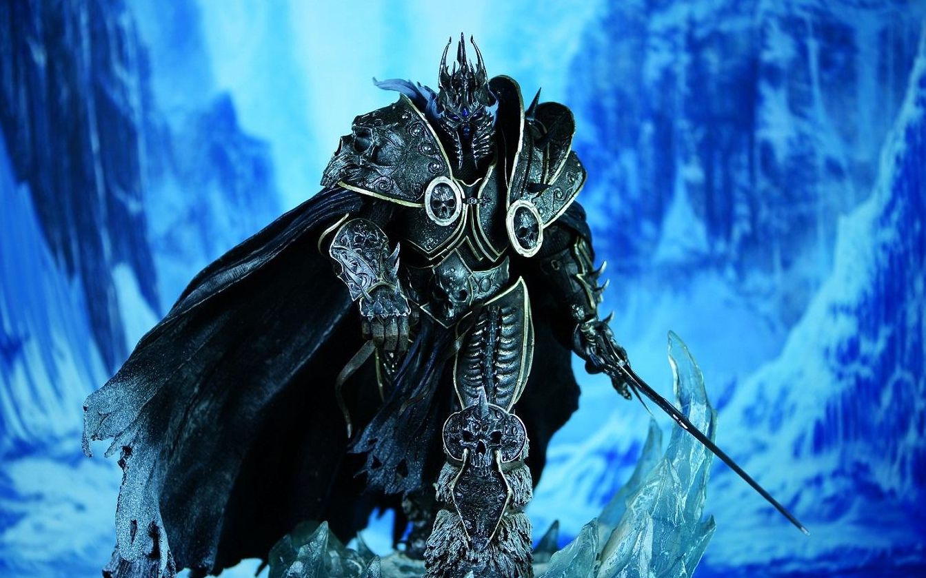 【魔兽争霸3】王者降临,魔兽3自制新英雄:巫妖王简介