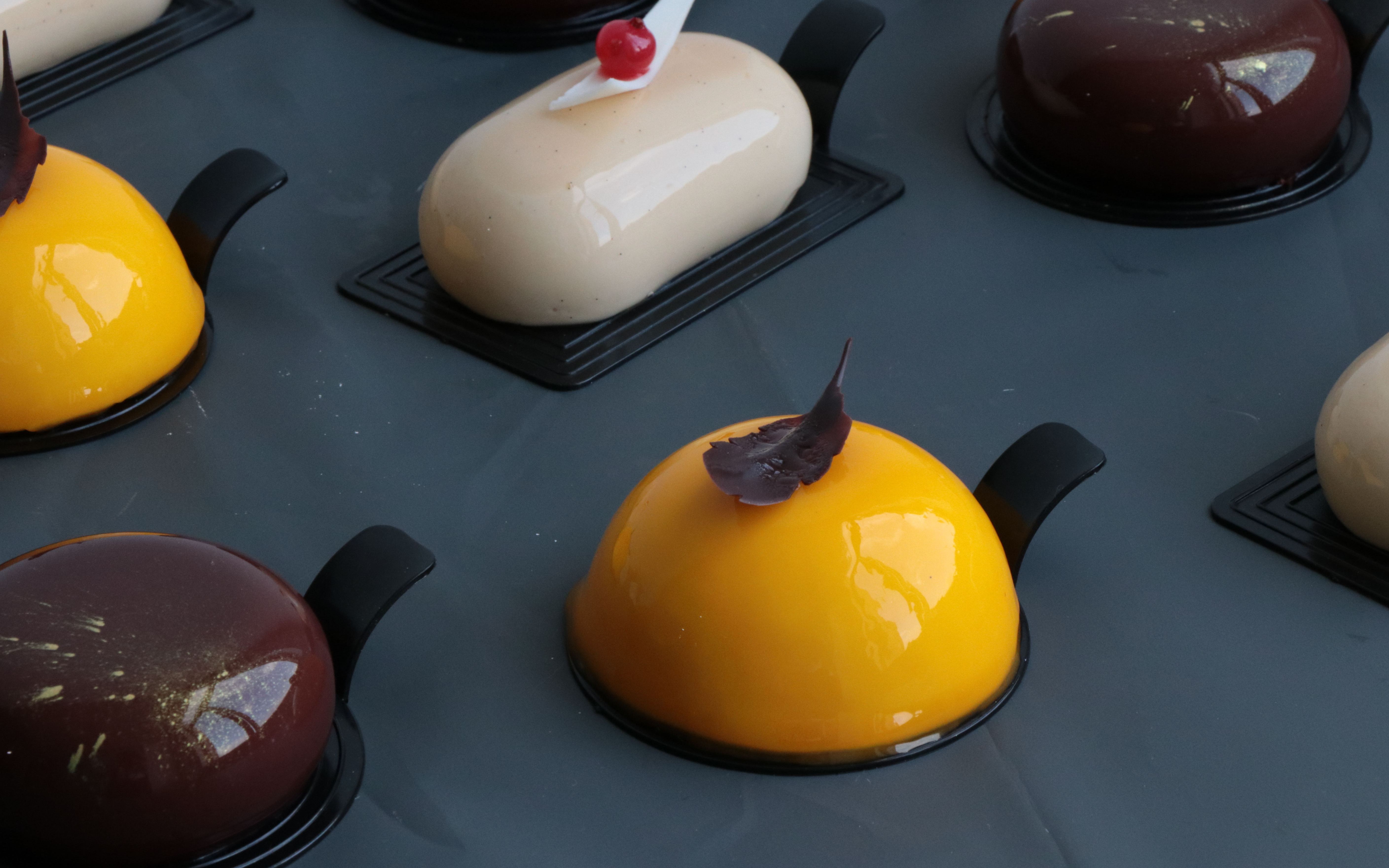 颜值max:好看又能吃的香橙巧克力淋面慕斯蛋糕制作教学-上篇