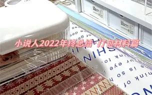 Descargar video: 小说人2022年终总结·打包材料篇