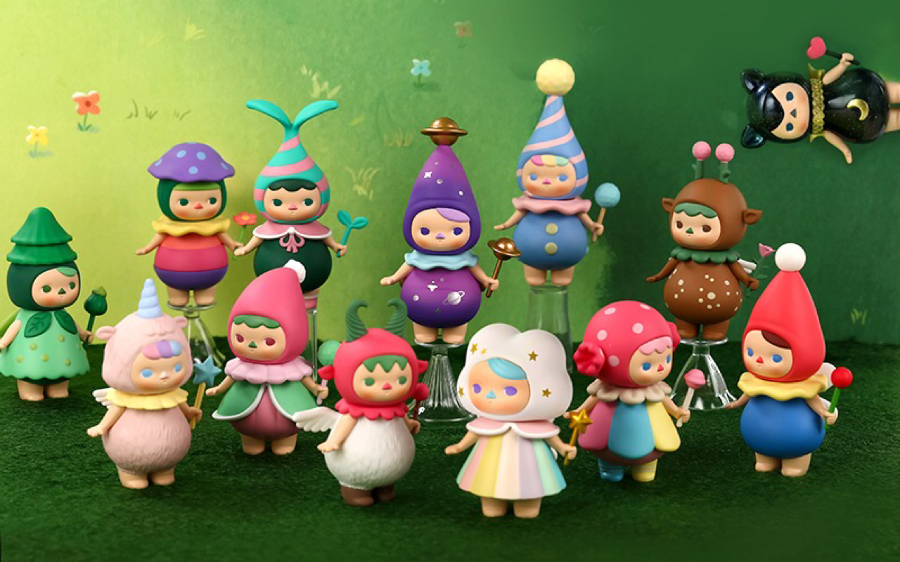 毕奇pucky二代森林精灵拆盒!还算是欧欧啦