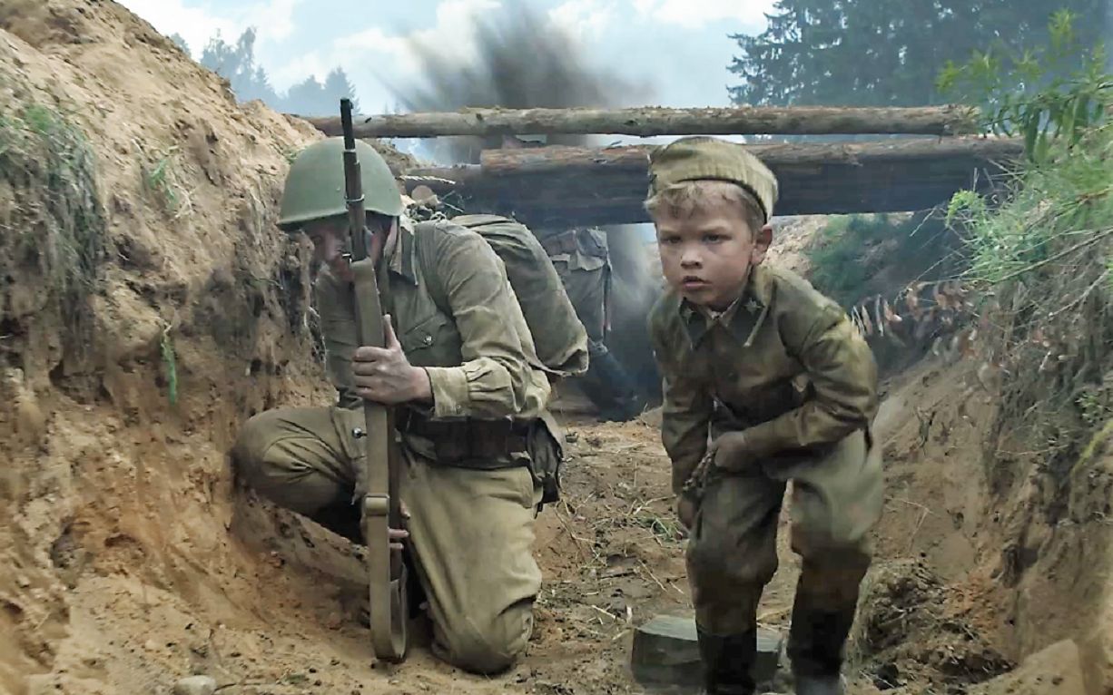 苏联战场6岁的最小士兵,屡立奇功获卫国战争勋章《小士兵》