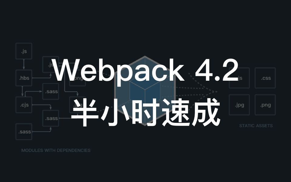 webpack 4.2 半小时速成哔哩哔哩bilibili