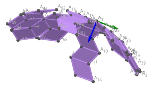 geogebra:菱形三十面体的展开与菱形三十面体展开图的折叠