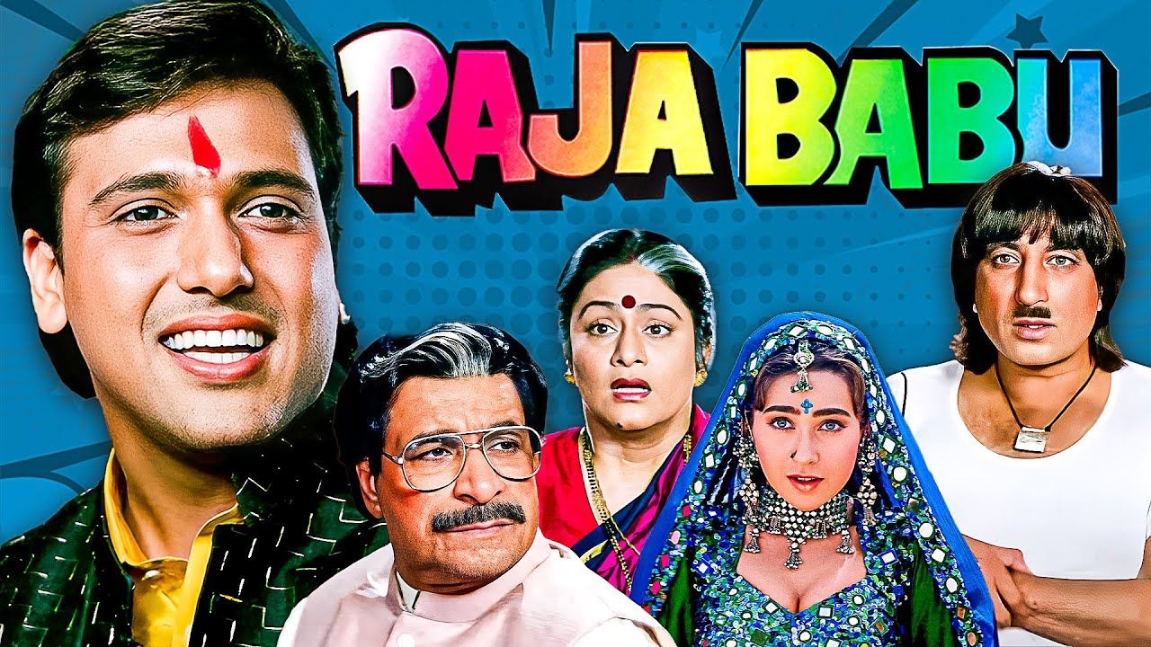 Raja Babu Full Movie [4K] GOVINDA, KADER KHAN, KARISMA KAPOOR