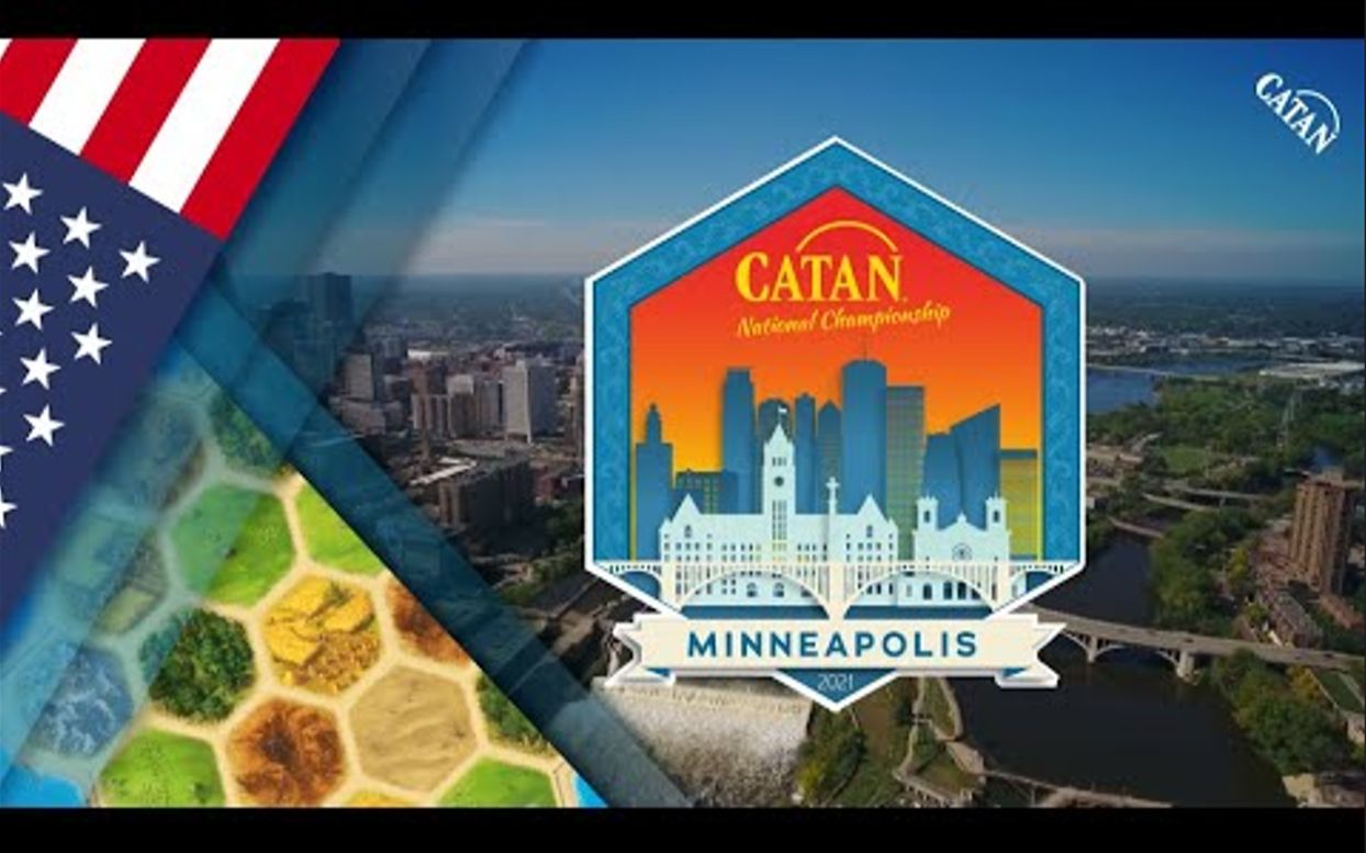 [图]《卡坦岛》2021年美国国家冠军杯决赛 CATAN U.S. National Championship 2021 Final