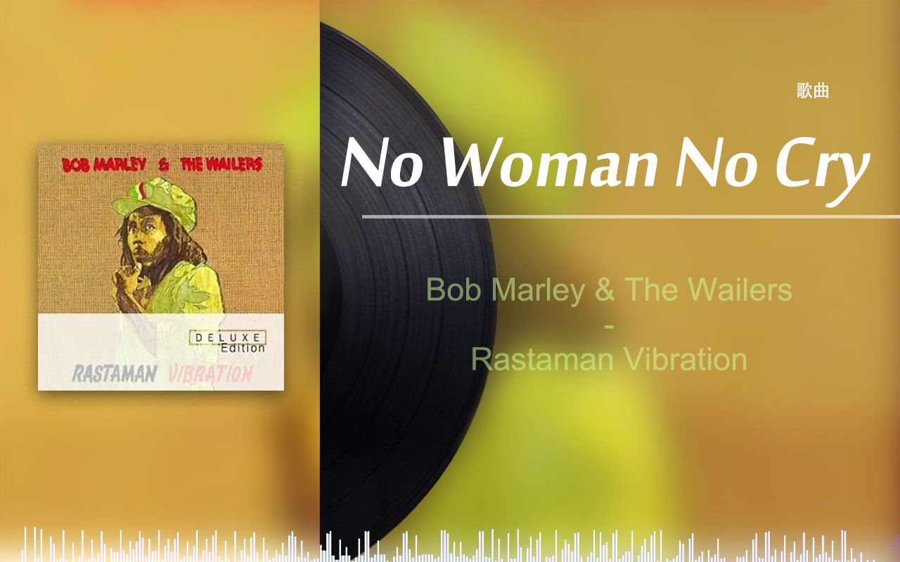 [图]Bob Marley & The Wailers - No Woman, No Cry ( 彩虹剧院演唱会1977 )