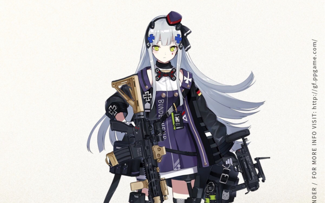 少女前线HK416美图图片